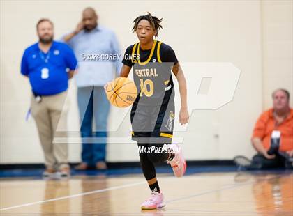 Thumbnail 3 in Central Gwinnett vs McEachern (GHSA 7A Elite 8 Playoff) photogallery.