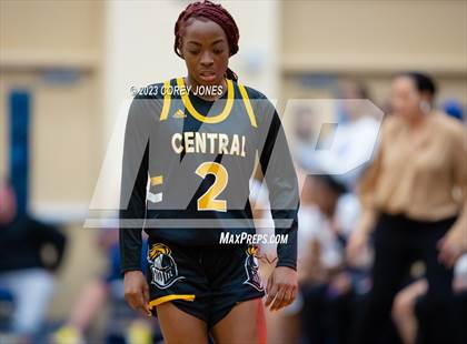 Thumbnail 3 in Central Gwinnett vs McEachern (GHSA 7A Elite 8 Playoff) photogallery.