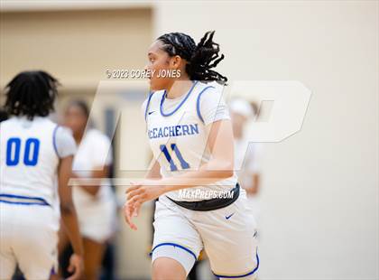 Thumbnail 2 in Central Gwinnett vs McEachern (GHSA 7A Elite 8 Playoff) photogallery.