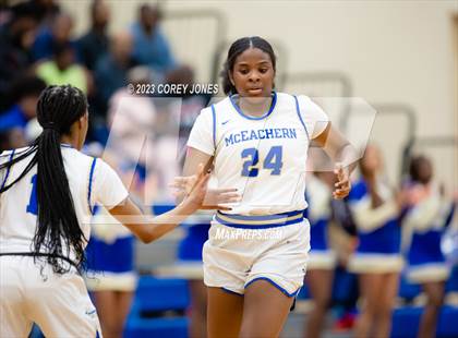 Thumbnail 1 in Central Gwinnett vs McEachern (GHSA 7A Elite 8 Playoff) photogallery.