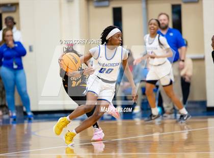 Thumbnail 1 in Central Gwinnett vs McEachern (GHSA 7A Elite 8 Playoff) photogallery.