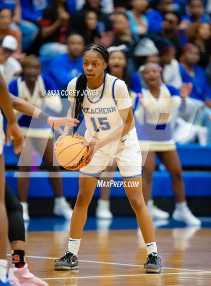 Thumbnail 3 in Central Gwinnett vs McEachern (GHSA 7A Elite 8 Playoff) photogallery.