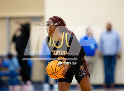 Thumbnail 3 in Central Gwinnett vs McEachern (GHSA 7A Elite 8 Playoff) photogallery.