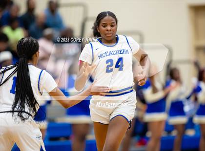 Thumbnail 3 in Central Gwinnett vs McEachern (GHSA 7A Elite 8 Playoff) photogallery.