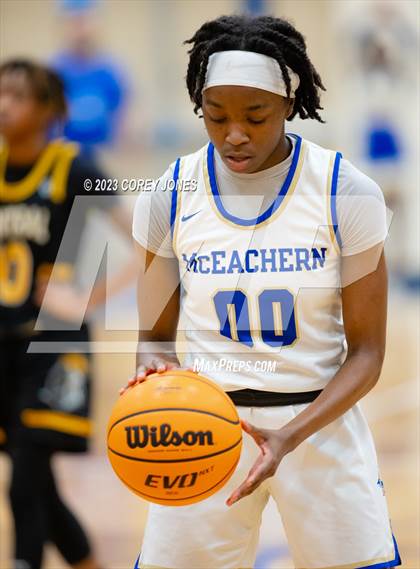 Thumbnail 1 in Central Gwinnett vs McEachern (GHSA 7A Elite 8 Playoff) photogallery.