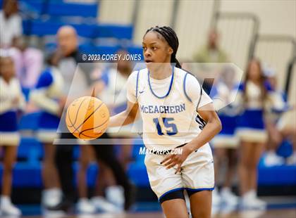 Thumbnail 3 in Central Gwinnett vs McEachern (GHSA 7A Elite 8 Playoff) photogallery.