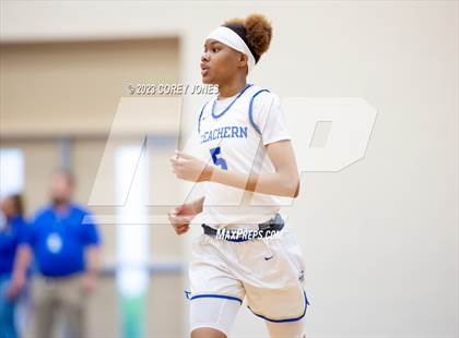 Thumbnail 2 in Central Gwinnett vs McEachern (GHSA 7A Elite 8 Playoff) photogallery.
