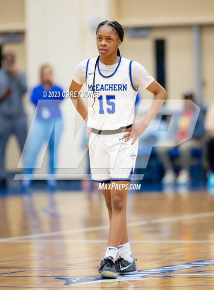 Thumbnail 2 in Central Gwinnett vs McEachern (GHSA 7A Elite 8 Playoff) photogallery.