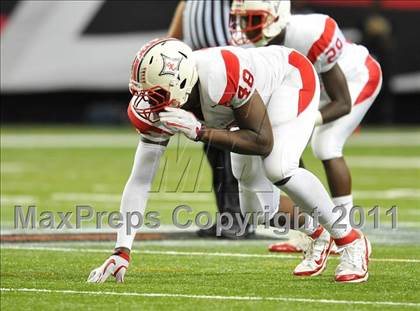 Thumbnail 1 in Sandy Creek vs. Drew (Great American Football Classic) photogallery.