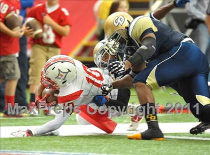 Thumbnail 3 in Sandy Creek vs. Drew (Great American Football Classic) photogallery.
