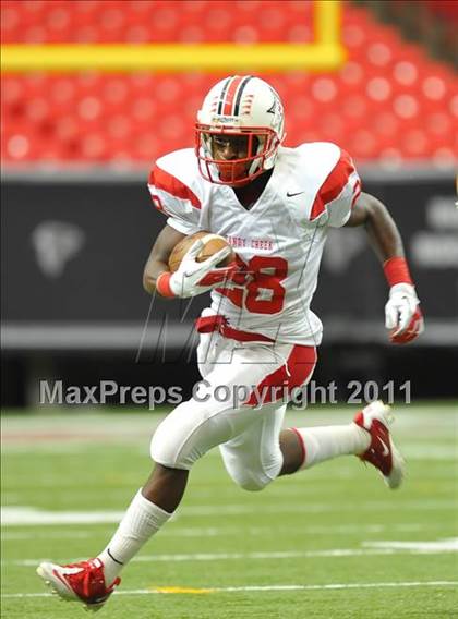 Thumbnail 3 in Sandy Creek vs. Drew (Great American Football Classic) photogallery.
