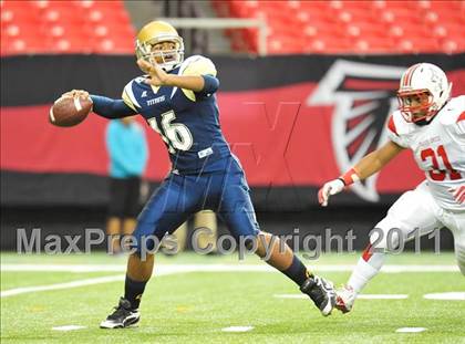 Thumbnail 3 in Sandy Creek vs. Drew (Great American Football Classic) photogallery.
