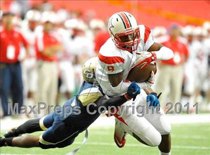 Thumbnail 1 in Sandy Creek vs. Drew (Great American Football Classic) photogallery.