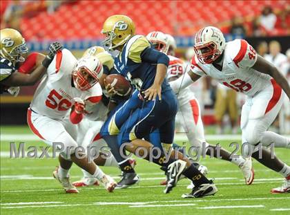 Thumbnail 2 in Sandy Creek vs. Drew (Great American Football Classic) photogallery.