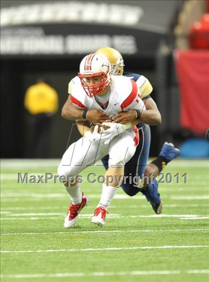 Thumbnail 1 in Sandy Creek vs. Drew (Great American Football Classic) photogallery.