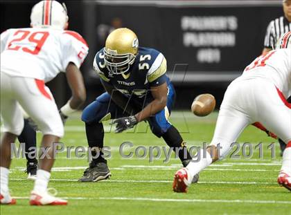 Thumbnail 1 in Sandy Creek vs. Drew (Great American Football Classic) photogallery.