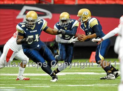 Thumbnail 2 in Sandy Creek vs. Drew (Great American Football Classic) photogallery.