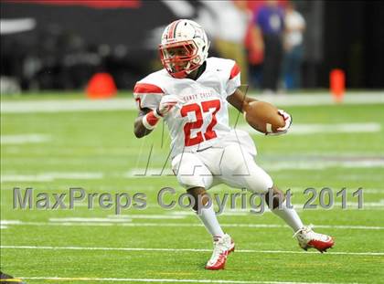 Thumbnail 1 in Sandy Creek vs. Drew (Great American Football Classic) photogallery.