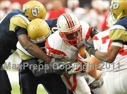 Thumbnail 1 in Sandy Creek vs. Drew (Great American Football Classic) photogallery.