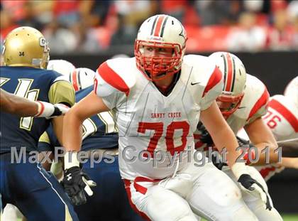 Thumbnail 1 in Sandy Creek vs. Drew (Great American Football Classic) photogallery.