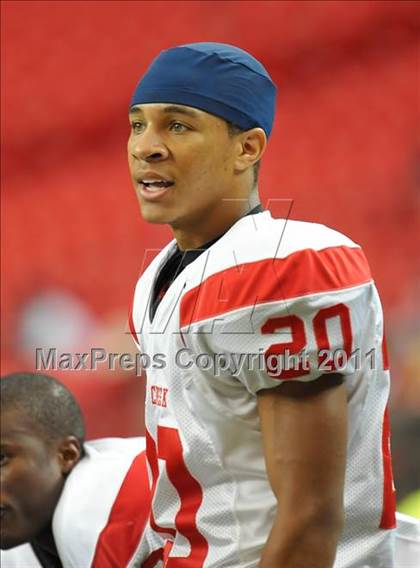 Thumbnail 3 in Sandy Creek vs. Drew (Great American Football Classic) photogallery.