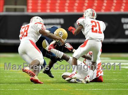 Thumbnail 2 in Sandy Creek vs. Drew (Great American Football Classic) photogallery.