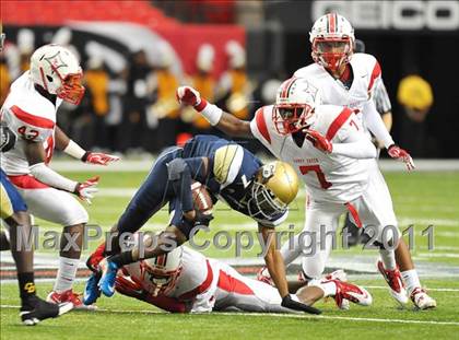 Thumbnail 2 in Sandy Creek vs. Drew (Great American Football Classic) photogallery.