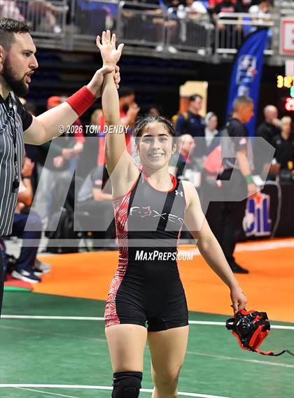 Thumbnail 2 in UIL 5A/6A Girls Wrestling Finals (Day 1) photogallery.