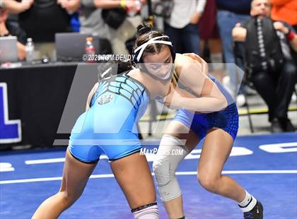 Thumbnail 1 in UIL 5A/6A Girls Wrestling Finals (Day 1) photogallery.