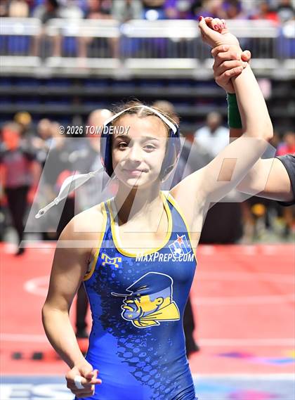 Thumbnail 3 in UIL 5A/6A Girls Wrestling Finals (Day 1) photogallery.