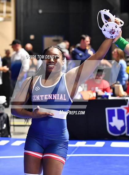 Thumbnail 2 in UIL 5A/6A Girls Wrestling Finals (Day 1) photogallery.