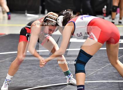 Thumbnail 2 in UIL 5A/6A Girls Wrestling Finals (Day 1) photogallery.