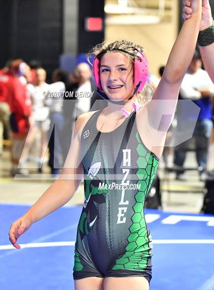 Thumbnail 2 in UIL 5A/6A Girls Wrestling Finals (Day 1) photogallery.