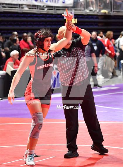Thumbnail 1 in UIL 5A/6A Girls Wrestling Finals (Day 1) photogallery.