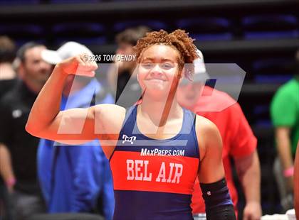 Thumbnail 3 in UIL 5A/6A Girls Wrestling Finals (Day 1) photogallery.