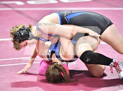 Thumbnail 3 in UIL 5A/6A Girls Wrestling Finals (Day 1) photogallery.