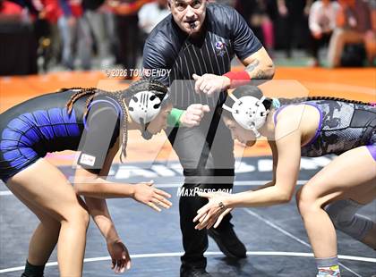 Thumbnail 1 in UIL 5A/6A Girls Wrestling Finals (Day 1) photogallery.