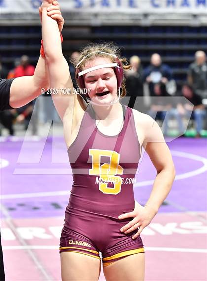 Thumbnail 3 in UIL 5A/6A Girls Wrestling Finals (Day 1) photogallery.