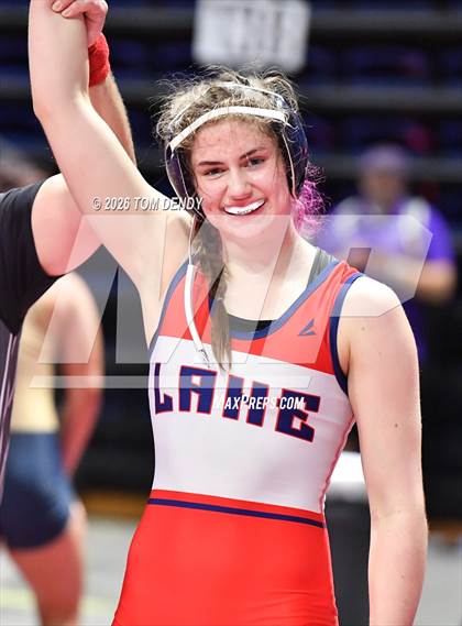Thumbnail 3 in UIL 5A/6A Girls Wrestling Finals (Day 1) photogallery.