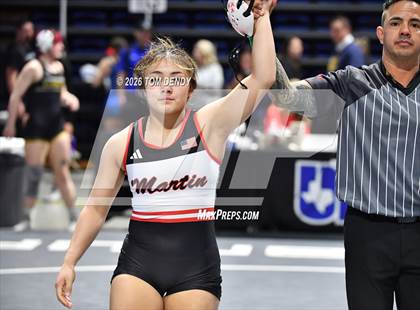 Thumbnail 1 in UIL 5A/6A Girls Wrestling Finals (Day 1) photogallery.