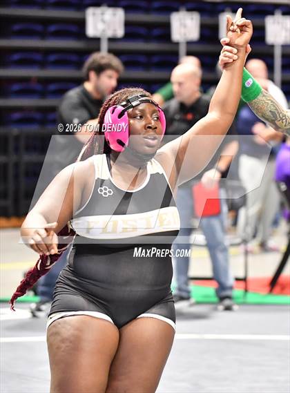 Thumbnail 3 in UIL 5A/6A Girls Wrestling Finals (Day 1) photogallery.
