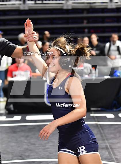 Thumbnail 1 in UIL 5A/6A Girls Wrestling Finals (Day 1) photogallery.