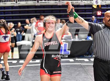 Thumbnail 1 in UIL 5A/6A Girls Wrestling Finals (Day 1) photogallery.