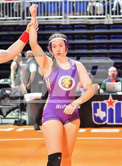 Thumbnail 1 in UIL 5A/6A Girls Wrestling Finals (Day 1) photogallery.