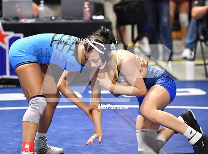 Thumbnail 2 in UIL 5A/6A Girls Wrestling Finals (Day 1) photogallery.