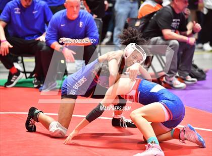 Thumbnail 3 in UIL 5A/6A Girls Wrestling Finals (Day 1) photogallery.