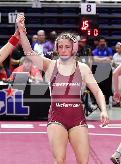 Thumbnail 2 in UIL 5A/6A Girls Wrestling Finals (Day 1) photogallery.