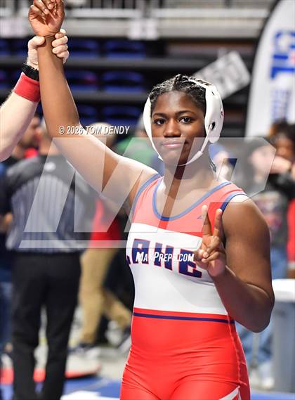 Thumbnail 2 in UIL 5A/6A Girls Wrestling Finals (Day 1) photogallery.
