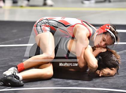 Thumbnail 1 in UIL 5A/6A Girls Wrestling Finals (Day 1) photogallery.