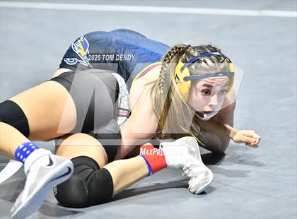 Thumbnail 2 in UIL 5A/6A Girls Wrestling Finals (Day 1) photogallery.